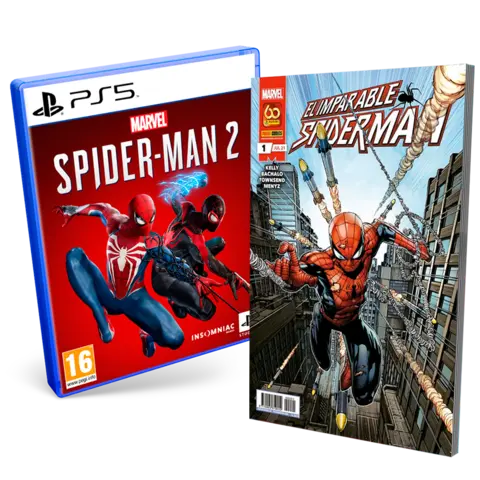 Comprar Marvel’s Spider-Man 2 + Cómic El Imparable SpiderMan Número 1 PS5 Pack Cómic