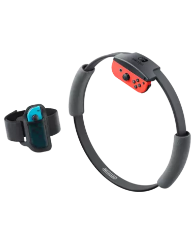 Comprar  Nintendo Switch JoyCon Neon + Aro Ring Fit + Ring Fit Adventures Switch