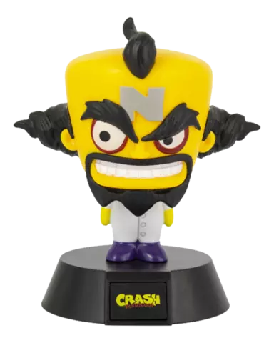 Comprar Crash Bandicoot 4: It's About Time + Lámpara 3D Dr. Neo Cortex + Set de 5 Chapas Crash Bandicoot  Switch Pack Lámpara Dr. Neo