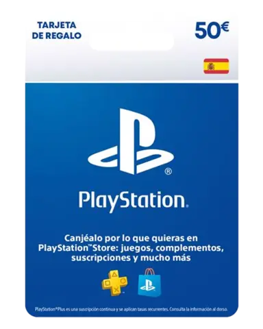 Tarjeta Prepago PSN 50€ - Fisica