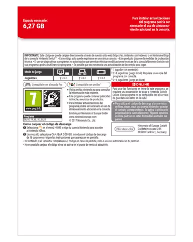 Comprar Splatoon 2 Switch Nintendo eShop