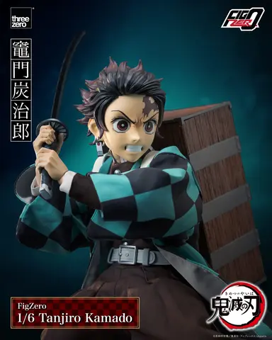 Reservar Figura Tanjiro Kamado Demon Slayer FigZero ThreeZero 27cm Figuras de Videojuegos Estándar