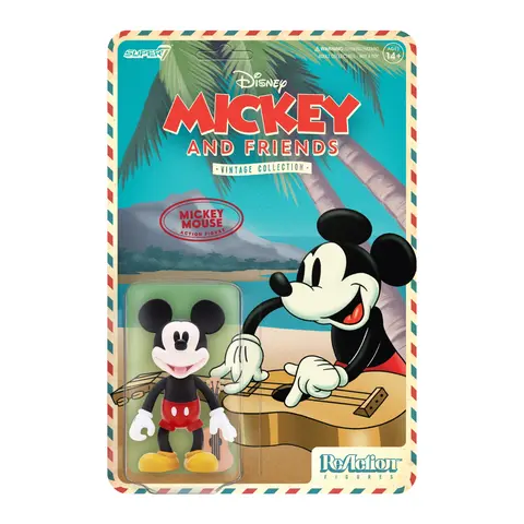 Comprar Figura Reaction Disney Mickey Mouse Vacaciones Hawaii Figuras de Videojuegos