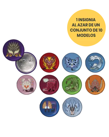 Comprar Monster Hunter Rise: Sunbreak + Insignia Monster Hunter: World Monster (Modelo al Azar) Switch Pack Insignia