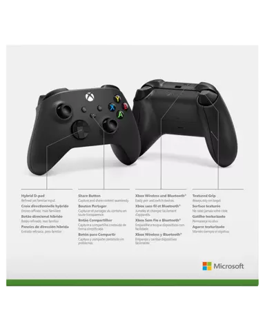 Comprar Mando Wireless Carbon Black Xbox Series