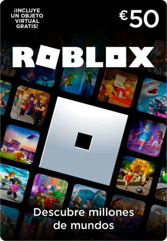 Comprar Tarjeta Regalo Roblox Código de 50€  Roblox 50€
