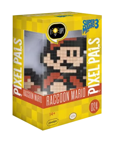 Pixel Pals Nintendo Raccoon Mario