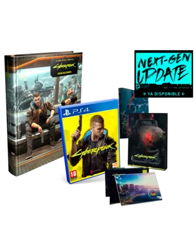 Comprar Cyberpunk 2077 Edición Day One + Guía Cyberpunk 2077 Edicion Coleccionista PS4 Day One + Guía