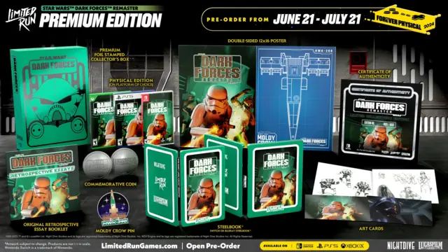 Reservar Star Wars Dark Forces Remastered Premium Edition Switch Premium - EEUU