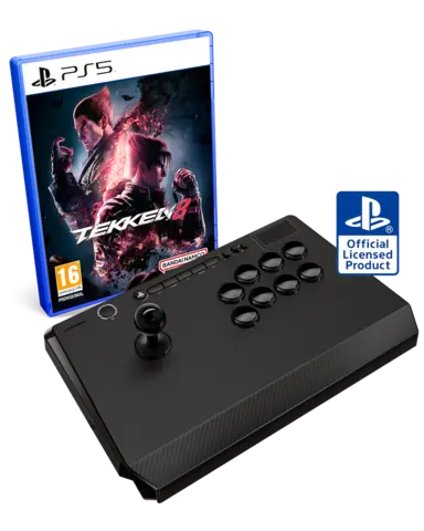 Comprar Tekken 8 + Joystick Titan Qanba con Licencia Oficial Playstation PS5 Pack Qanba Titan