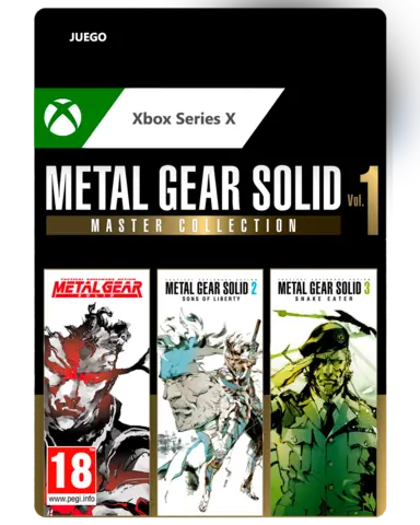 Comprar Metal Gear Solid: Master Collection: Volumen 1 Xbox Series Xbox Live