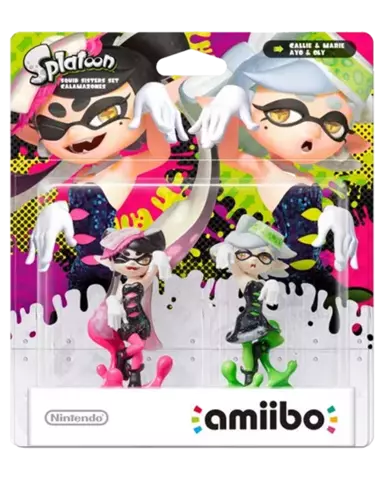 Figura Amiibo Pack Mar y Tina (Serie Splatoon)