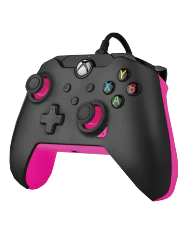 Comprar Mando Fuse Black Negro/Rosa Licenciado con Cable Xbox Series