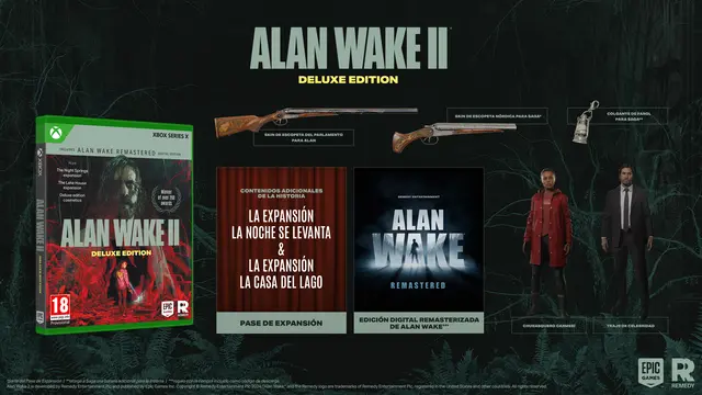 Reservar Alan Wake 2 Deluxe Edition Xbox Series Deluxe
