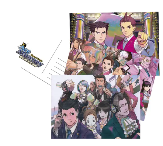 Set de Postales Apollo Justice: Ace Attorney Trilogy