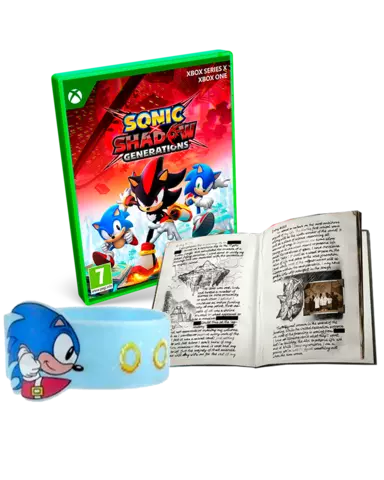 Sonic x Shadow Generations + Pulsera Sonic the Hedgehog con Licencia Oficial