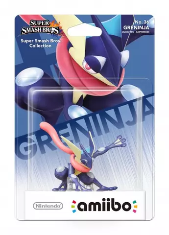 Comprar Figura Amiibo Greninja (Serie SSB) Figuras amiibo