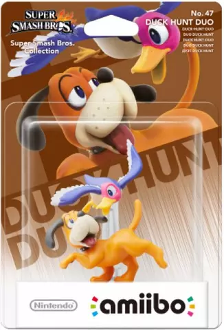 Figura Amiibo Duo Duck Hunt (Serie SSB)