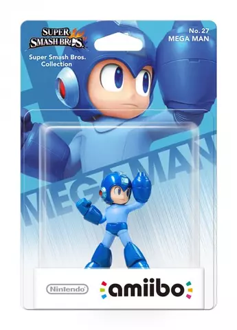 Figura Amiibo Mega Man (Serie SSB)