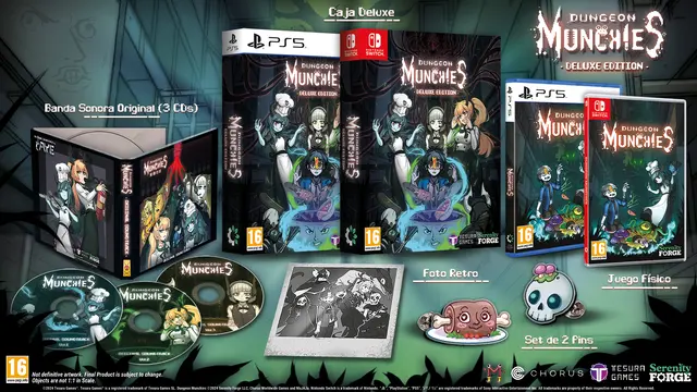 Comprar Dungeon Munchies Edición Deluxe Switch Deluxe