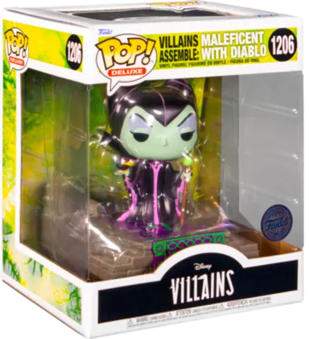 Reservar Figura POP! Disney - N° 1206 - Maleficient With Diablo Figuras de Videojuegos