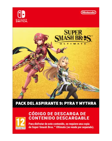 Comprar Super Smash Bros. Ultimate - Pack del Aspirante 9: Pyra & Mythra Switch Nintendo eShop