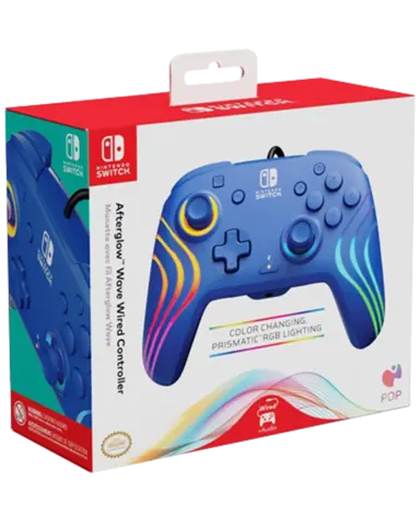 Comprar Afterglow Wave Wired Controller Blue Switch Azul