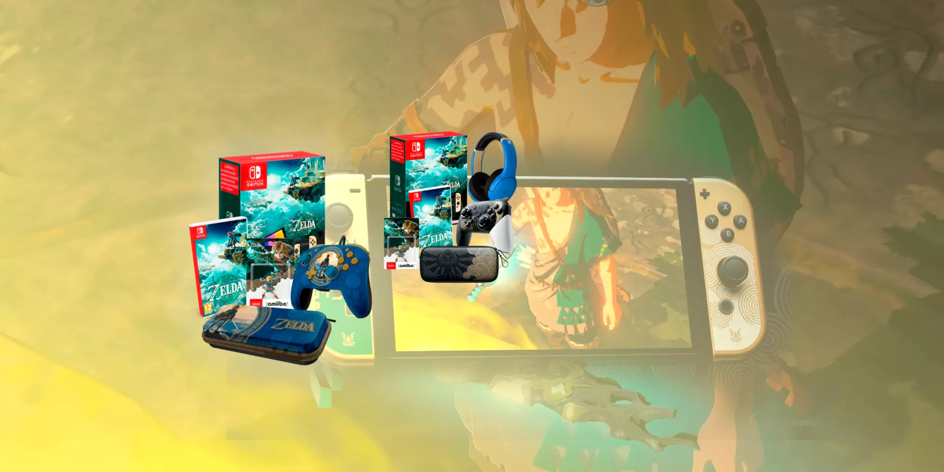 ¡Consolas Switch edición ZELDA!