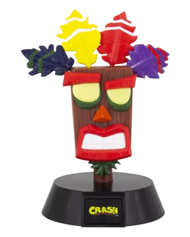 Comprar Crash Bandicoot 4: It's About Time + Lámpara 3D Aku Aku + Set de 5 Chapas Crash Bandicoot  Switch Pack Lámpara Aku Aku