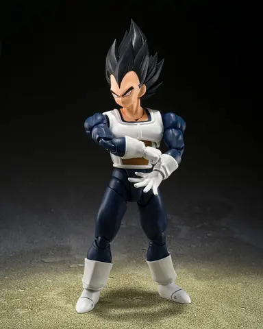 Reservar Figura Vegeta Old Battle Clothes Dragon Ball Z Premium 14 cm Figuras de Videojuegos Estándar