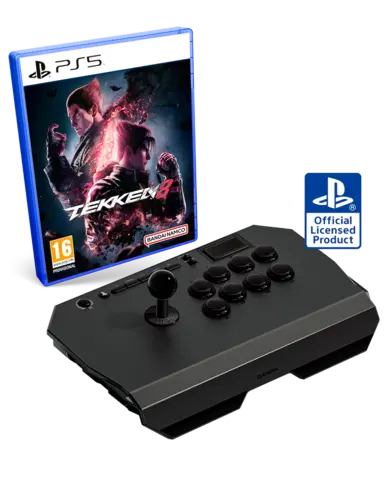 Comprar Tekken 8 + Joystick Drone 2 Qanba con Licencia Oficial Playstation PS5 Pack Qanba Drone