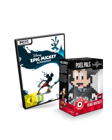 Disney Epic Mickey: Rebrushed + Pixel Pals Kingdom Hearts King Mickey