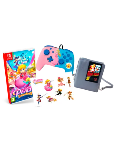 Comprar Princess Peach: Showtime! Pack Mando Faceoff y Bolso Cartucho Switch Pack Mando Faceoff y Bolso