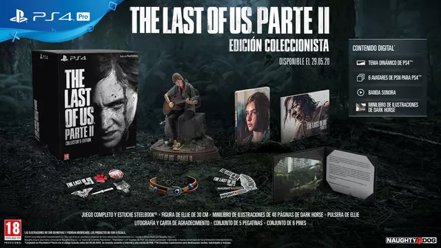 Comprar The Last of Us Parte II Edición Coleccionista PS4 Coleccionista