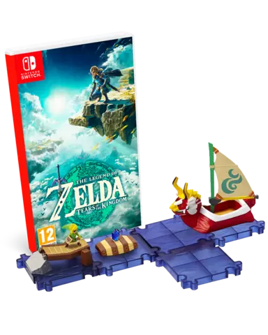 Comprar The Legend of Zelda: Tears of the Kingdom + Set de Escenario The Legend of Zelda King of Red Lions Switch Pack Set de Escenario