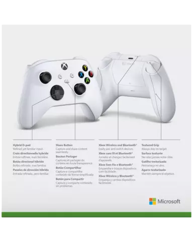 Comprar Mando Wireless Robot White Xbox Series