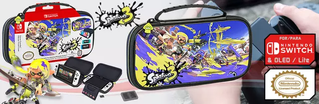 Comprar Funda Deluxe Travel Case Splatoon 3 Licenciada Switch