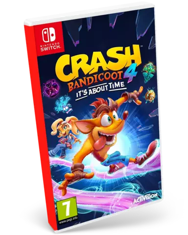 Comprar Crash Bandicoot 4: It's About Time - import - UK Switch Estándar - UK