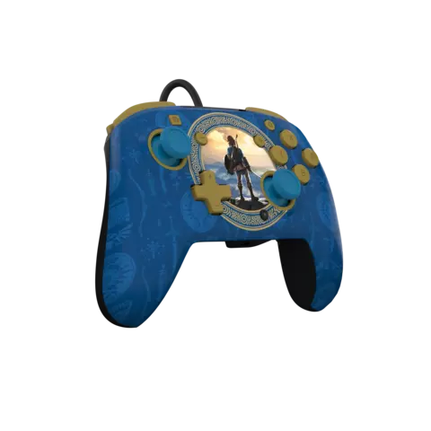 Comprar Rematch Wired Controller Zelda Hyrule Blue Licenciado Switch