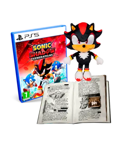 Sonic x Shadow Generations + Peluche Shadow