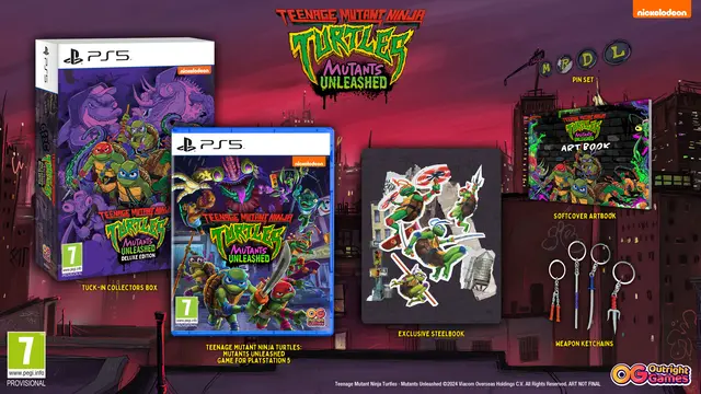 Reservar Teenage Mutant Ninja Turtles: Mutants Unleashed - Deluxe Edition PS5 Deluxe