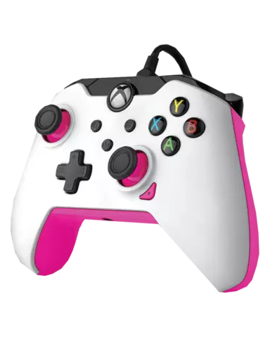 Comprar Mando Fuse White Blanco/Rosa Licenciado con Cable Xbox Series