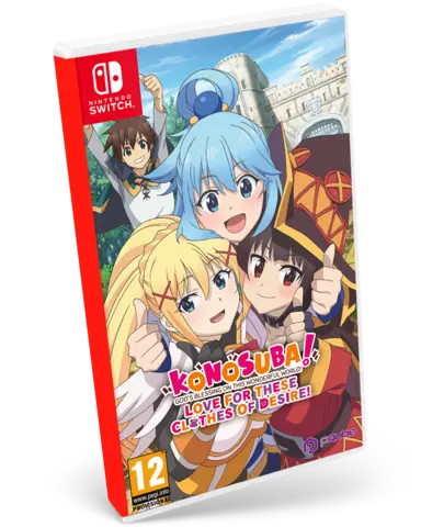 Comprar KonoSuba: God's Blessing on this Wonderful World! Love For These Clothes Of Desire! Switch Estándar