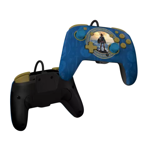 Comprar Rematch Wired Controller Zelda Hyrule Blue Licenciado Switch