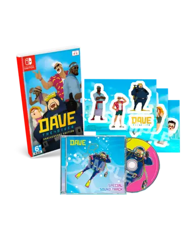 Comprar Dave The Diver - Anniversary Edition - Import - Asia Switch Estándar - ASIA