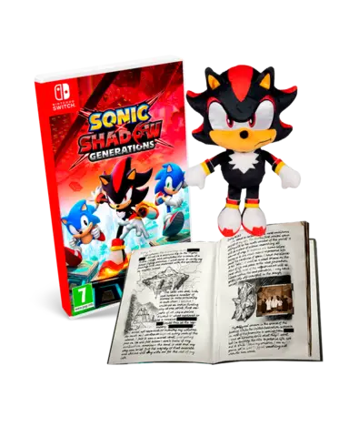Sonic x Shadow Genetarions + Peluche Shadow