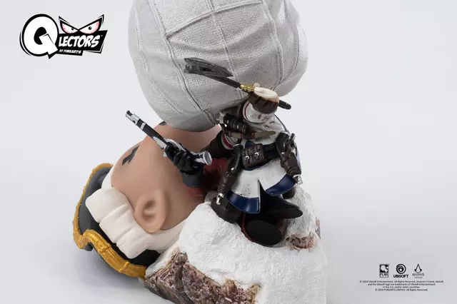 Reservar Figura Connor The Last Breath Estatua PVC Qlectors Assassin's Creed 15 cm Figuras de Videojuegos